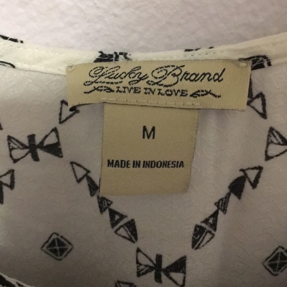 Lucky Brand strapping tank BOHO goodness - Picture 2 of 4